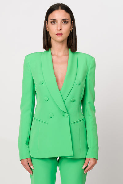 Lawn Double-breasted Jacket