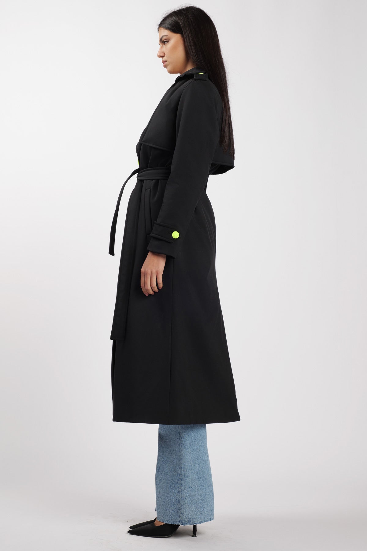 Trench Fluo Black