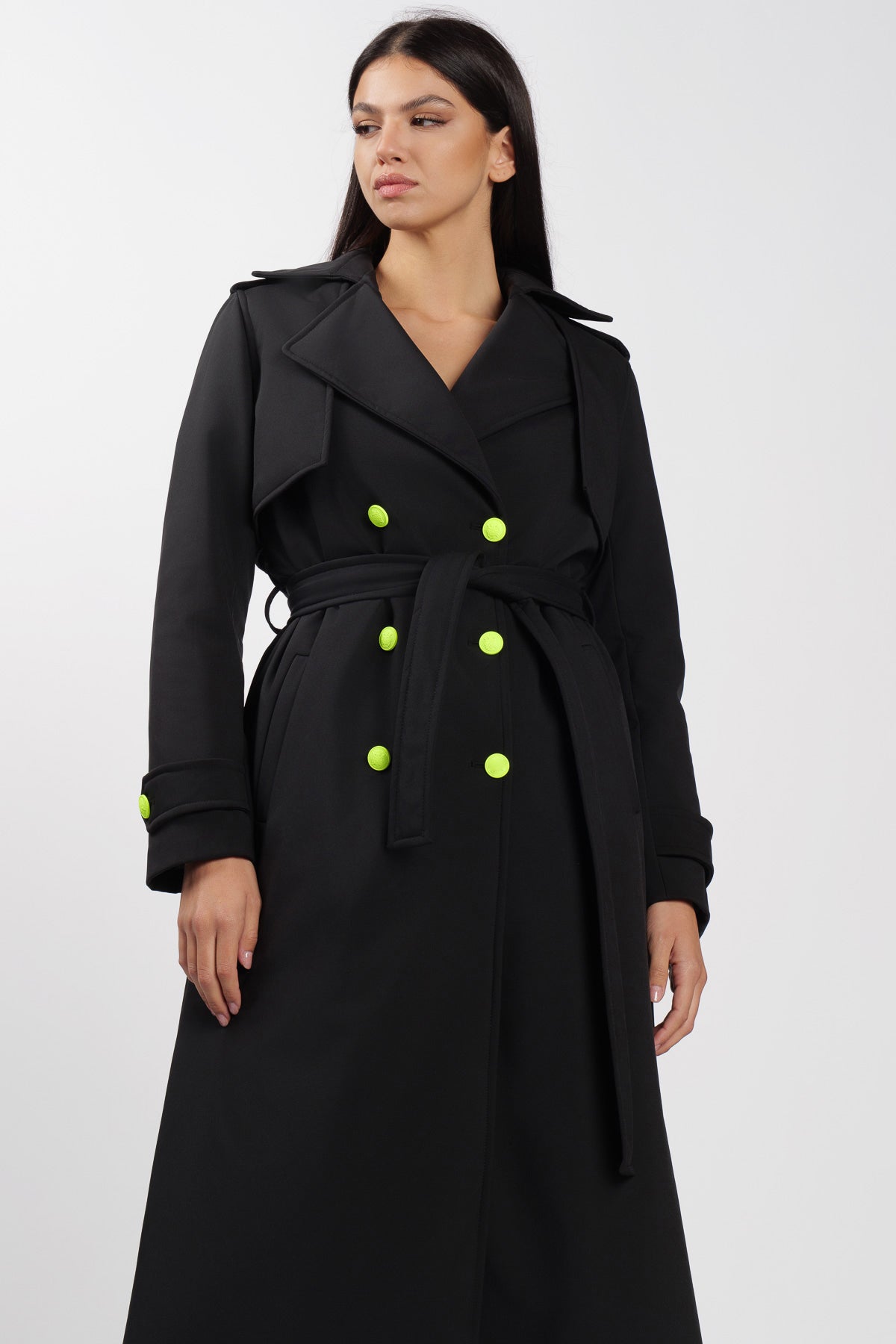 Trench Fluo Black