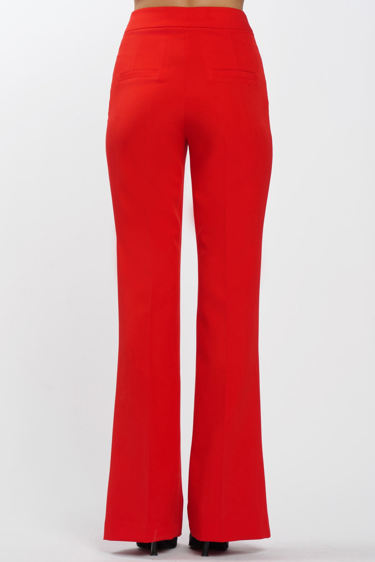Flare Pants Wint Red