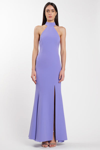 Siren Halter Dress Lilac