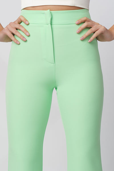 Flare Trousers Mint