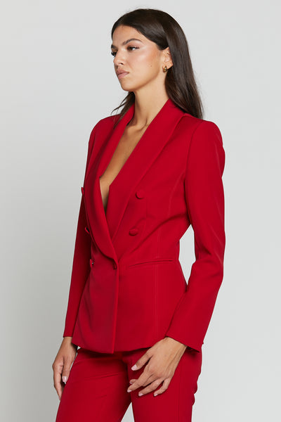 Blazer Musa Basic Bordeaux