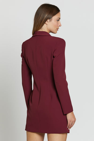 Blazer Dress Bordeaux