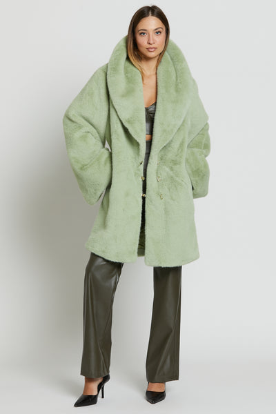 Duchess Eco Fur Mint