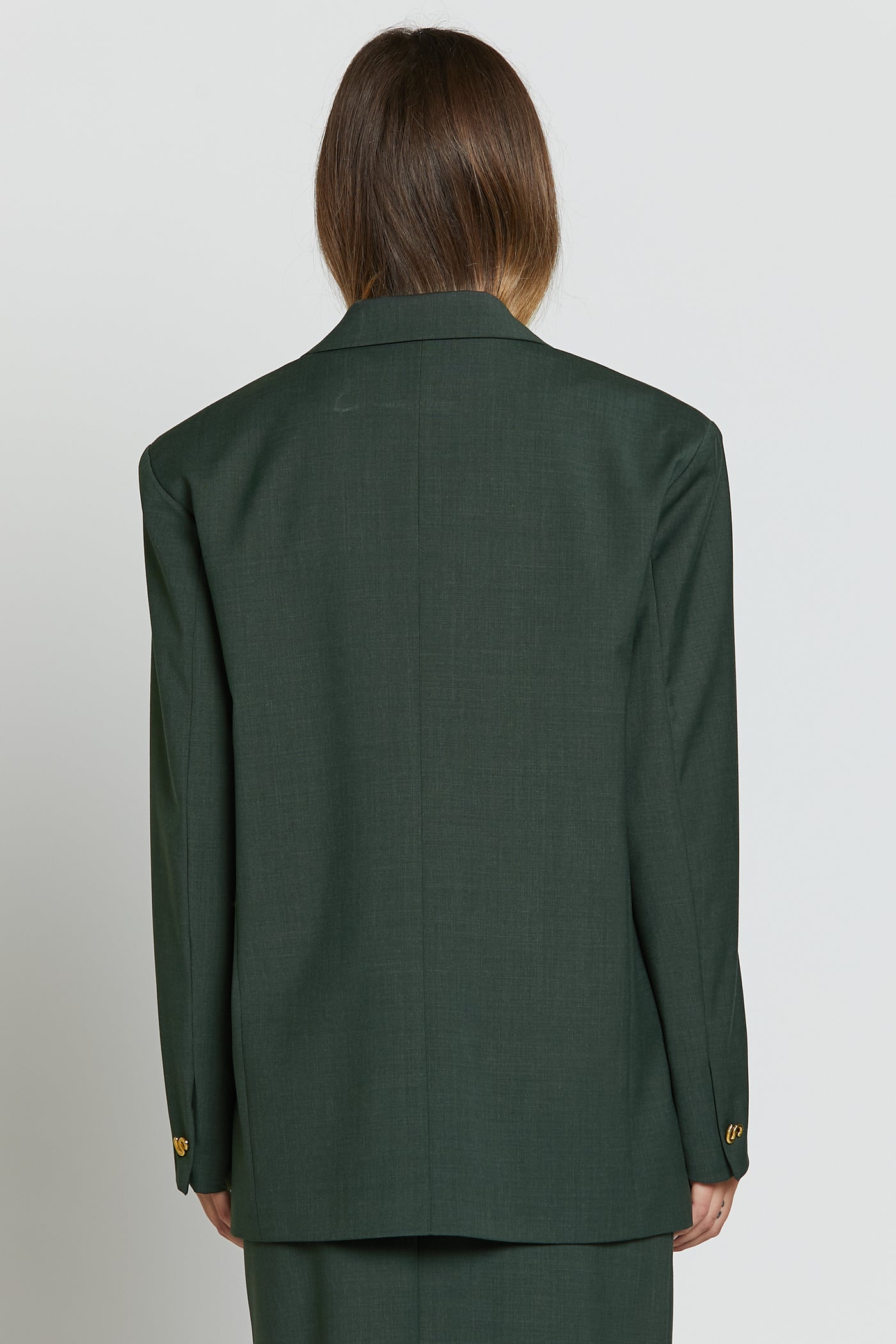 Boy Wool Blazer Green