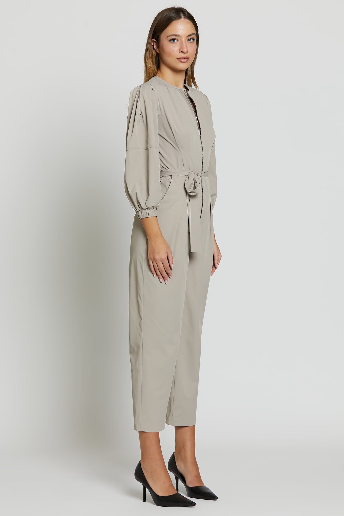 Nylon Jumpsuit Mud