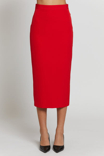 Basic Skirt Red