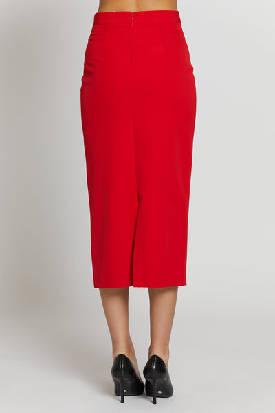 Basic Skirt Red