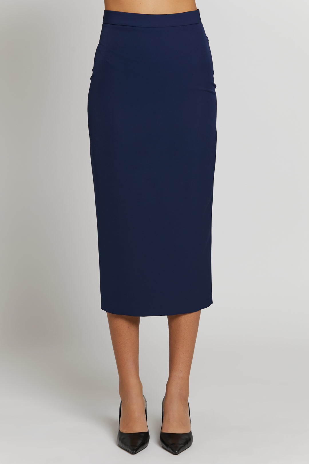 Basic Skirt Navy Blue