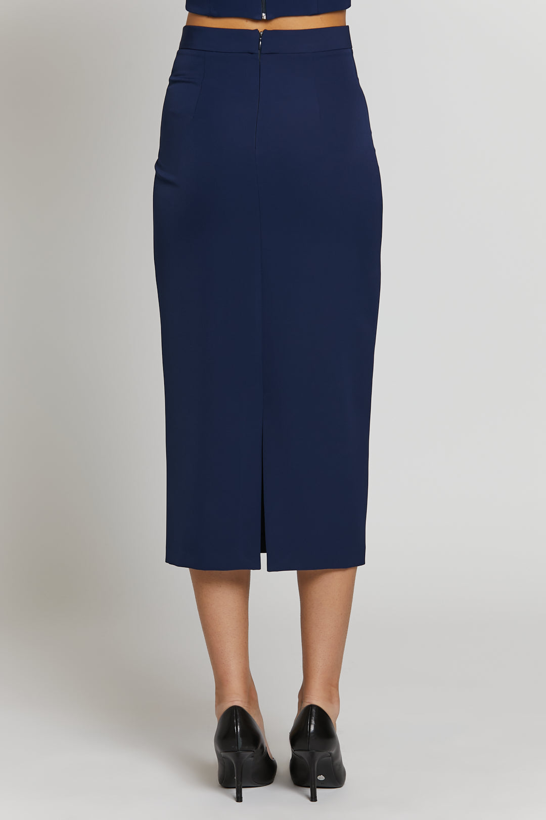 Basic Skirt Navy Blue