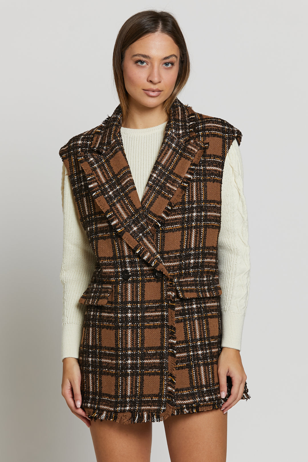 Tartan Vest