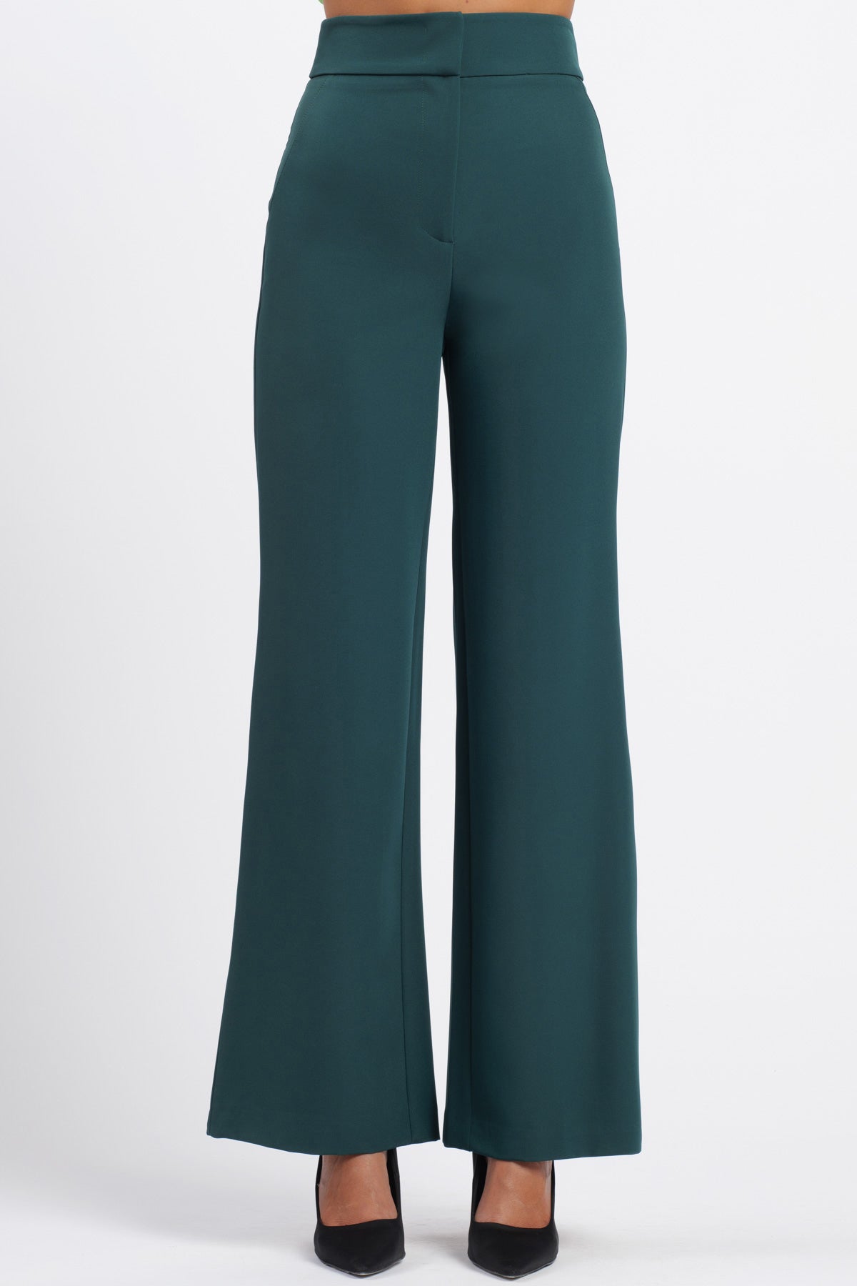 Green Spacchi Palace Trousers