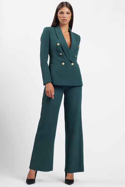 Green Spacchi Palace Trousers