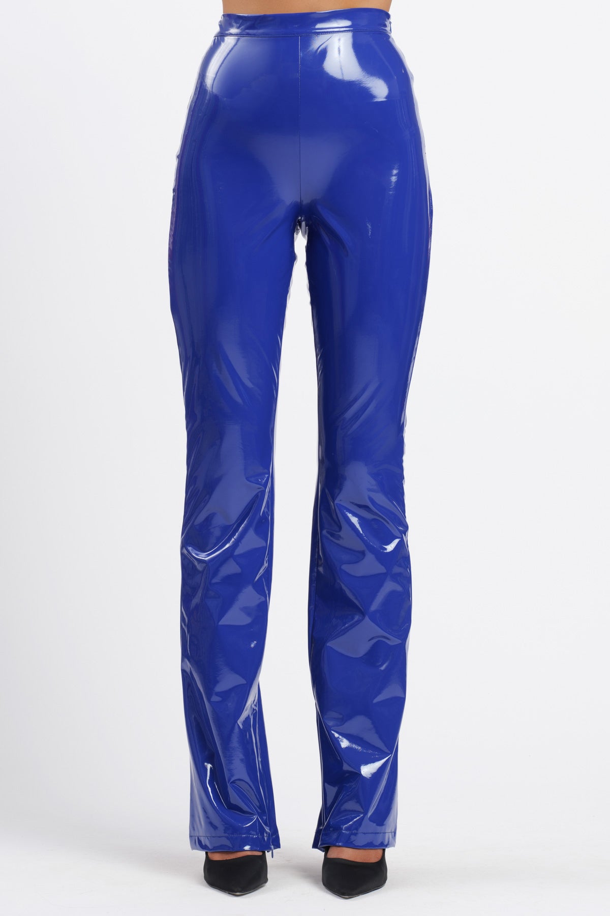 Purple Vinyl Skin Pant