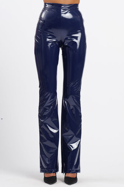 Vinyl Skin Blue Pants