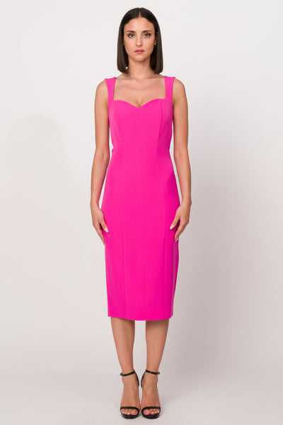 Perfect Fuchsia sheath dress