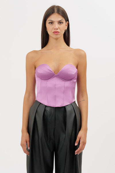 Onion satin bodice