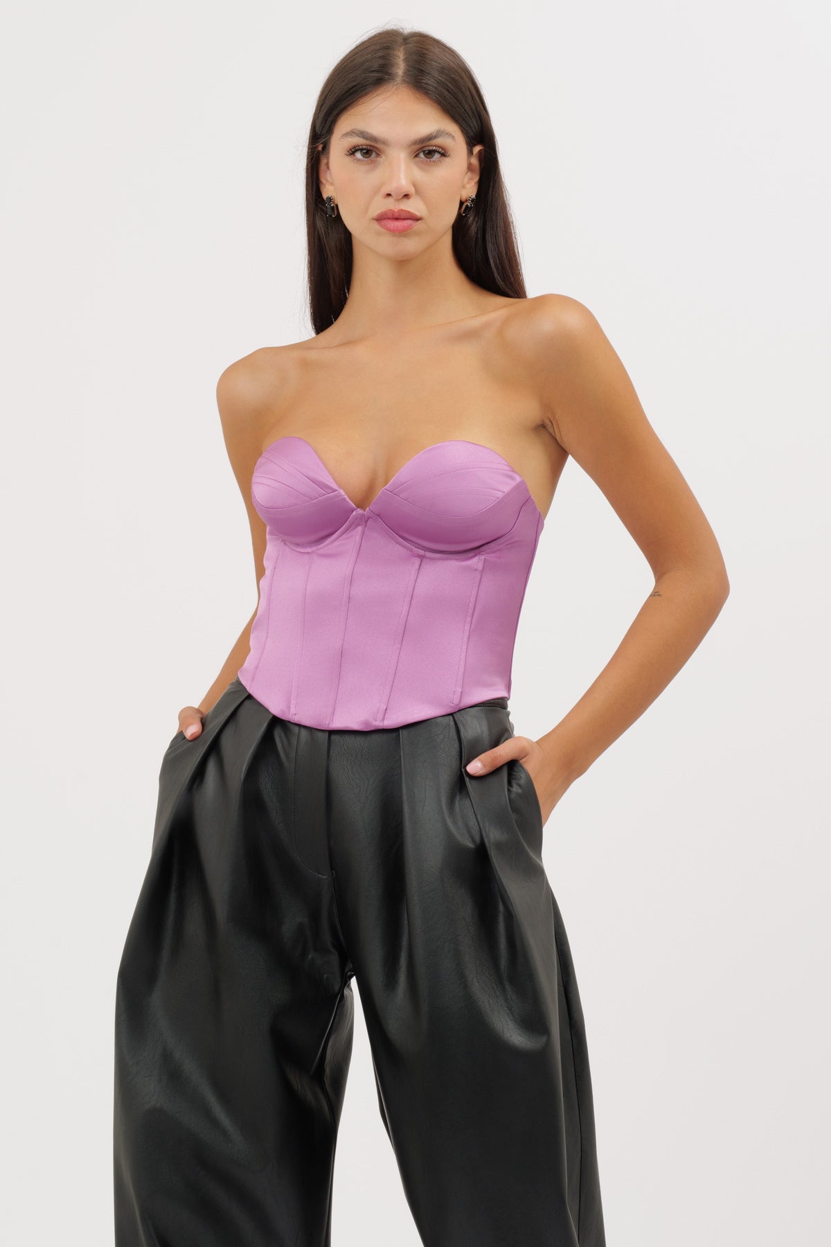 Onion satin bodice