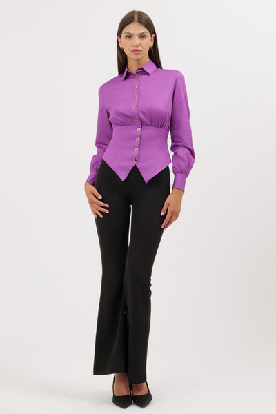 Mauve Tuxedo Shirt