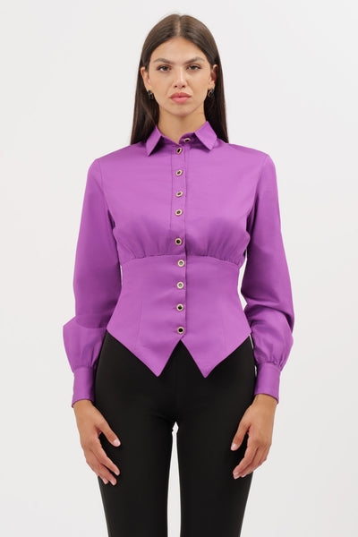 Mauve Tuxedo Shirt