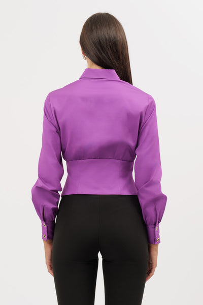 Mauve Tuxedo Shirt