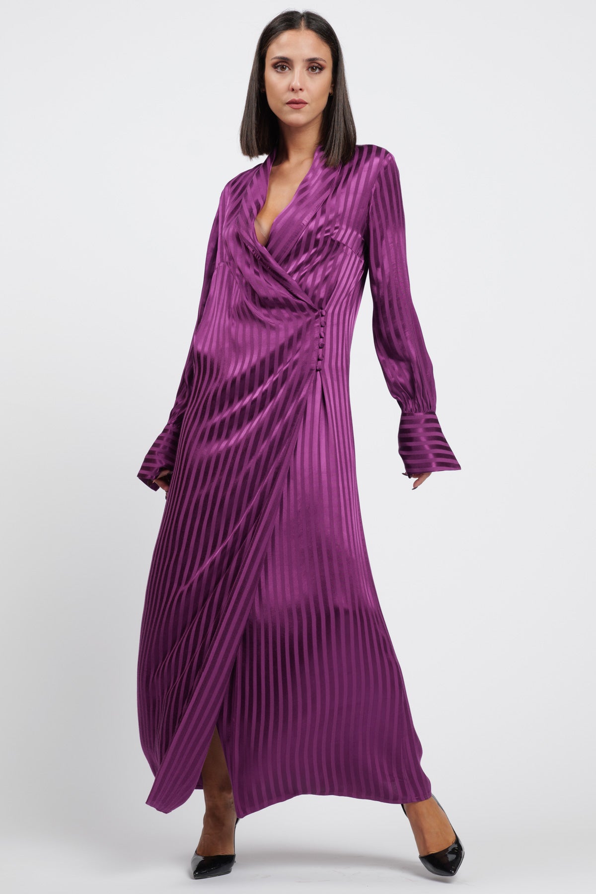 So Chic Plum Dress