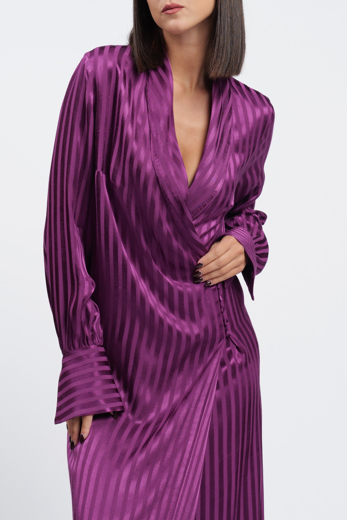 So Chic Plum Dress