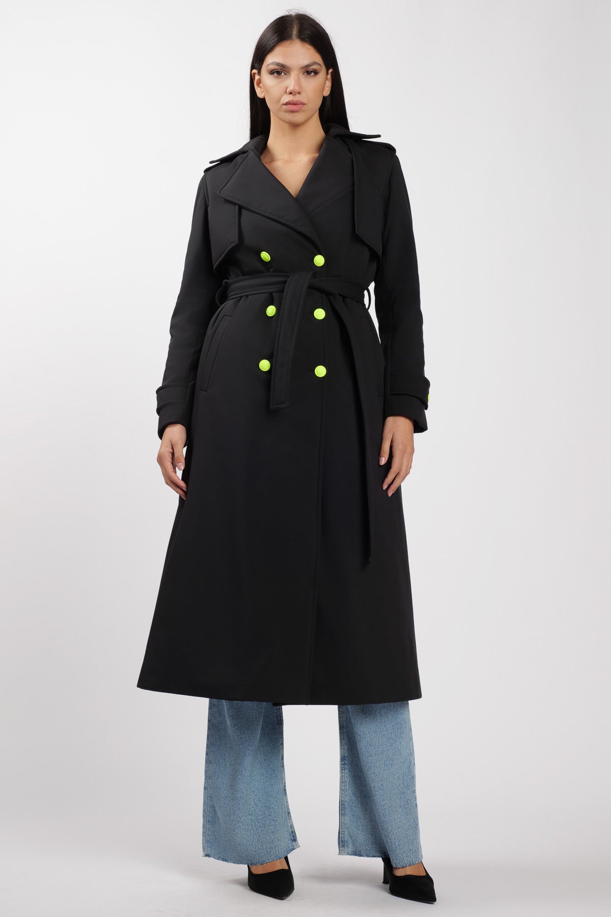 Trench Fluo Black