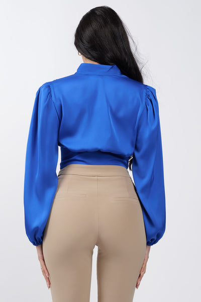 Royal Crop Shirt