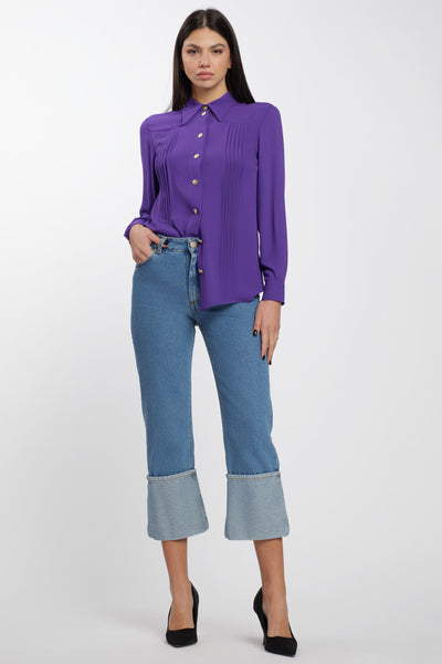 Purple Pinces Shirt