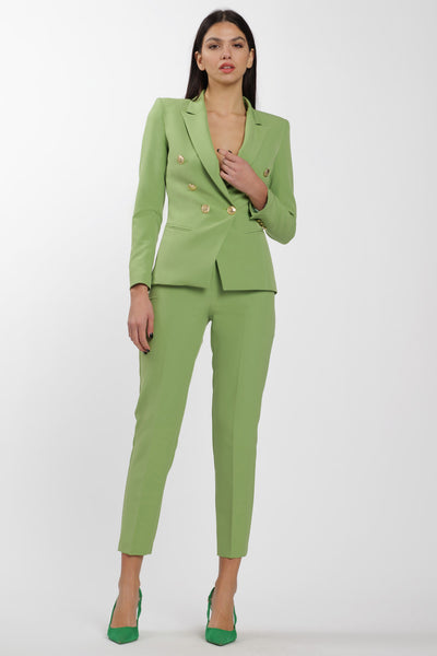 Slim Pants Basic Avocado