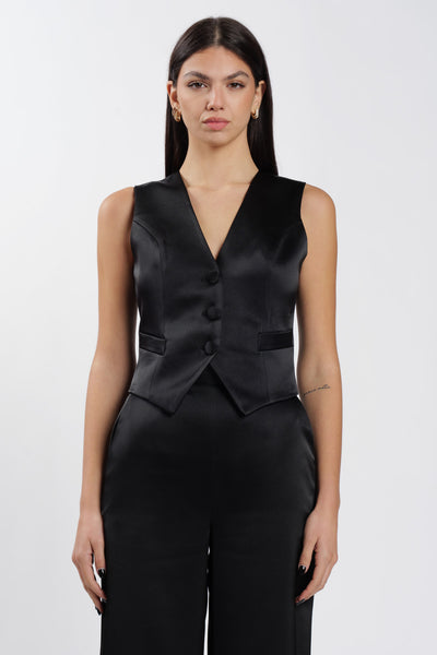 Naima Viva Vest Black