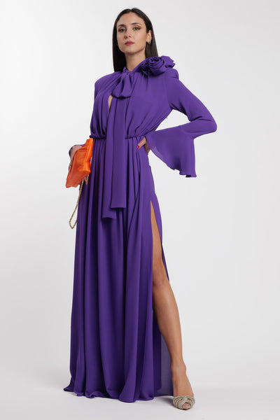 So Chic Dress Purple