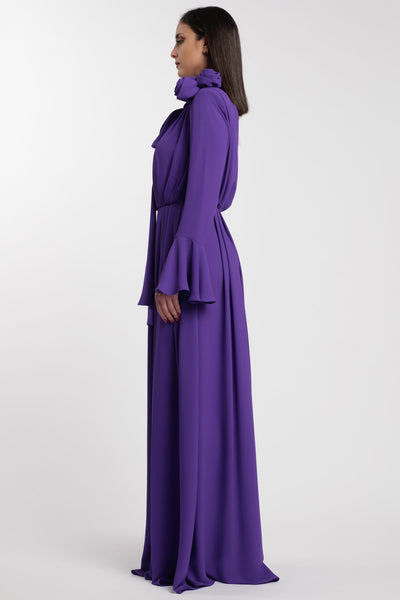 So Chic Dress Purple