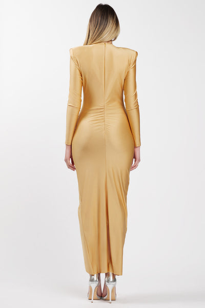 Trendy Dress Gold