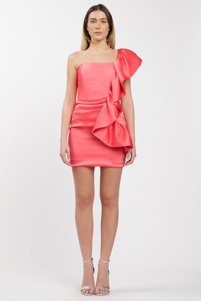 Coral Mini Dress Fly