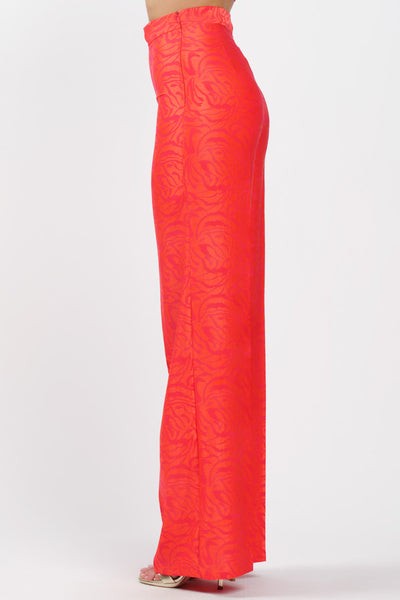 Fantasy Pants Coral Jacquard