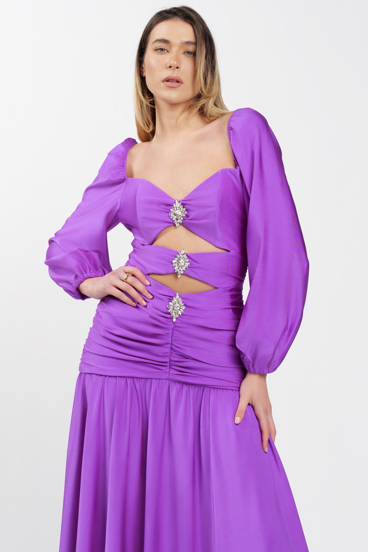 Unique Dress Purple