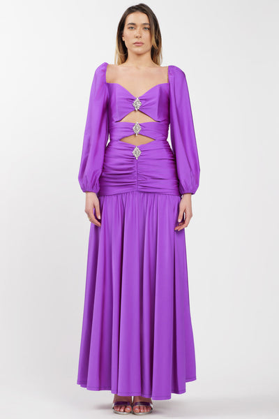 Unique Dress Purple