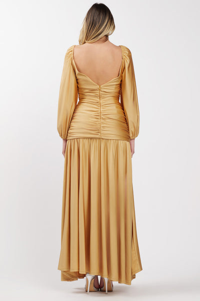 Unique Dress Gold