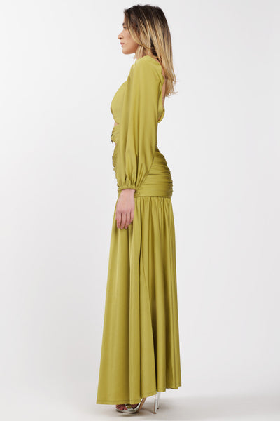 Unique Dress Olive