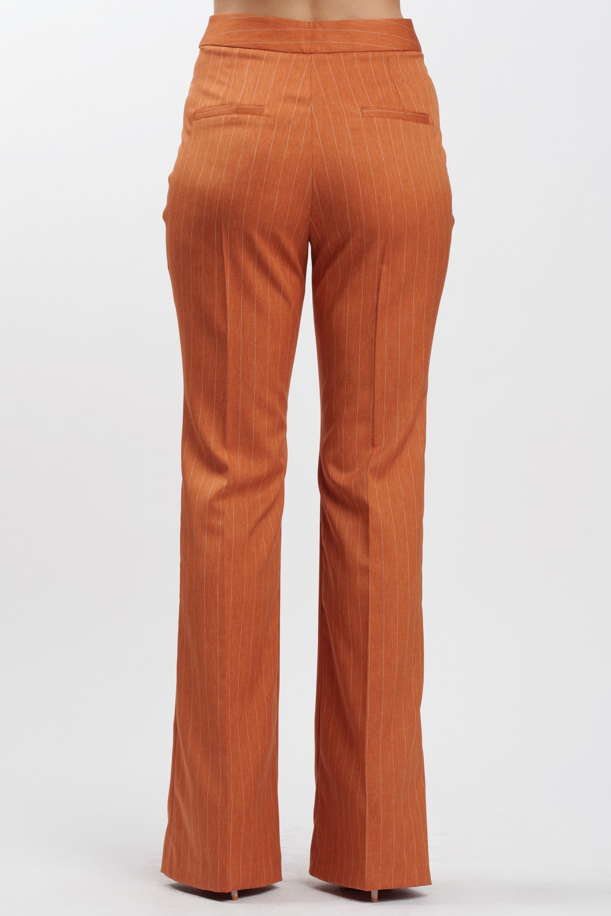 Pinstripe Flare Tobacco