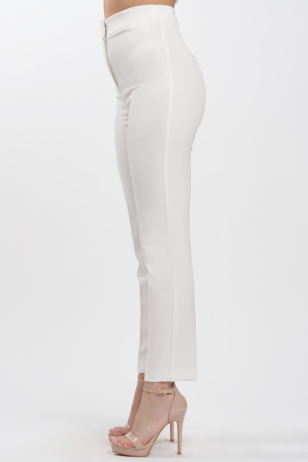 Slim Pants Basic White