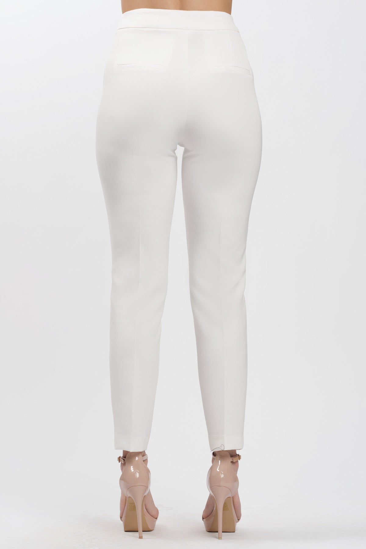 Slim Pants Basic White