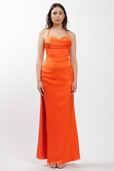 Britney Dress Orange