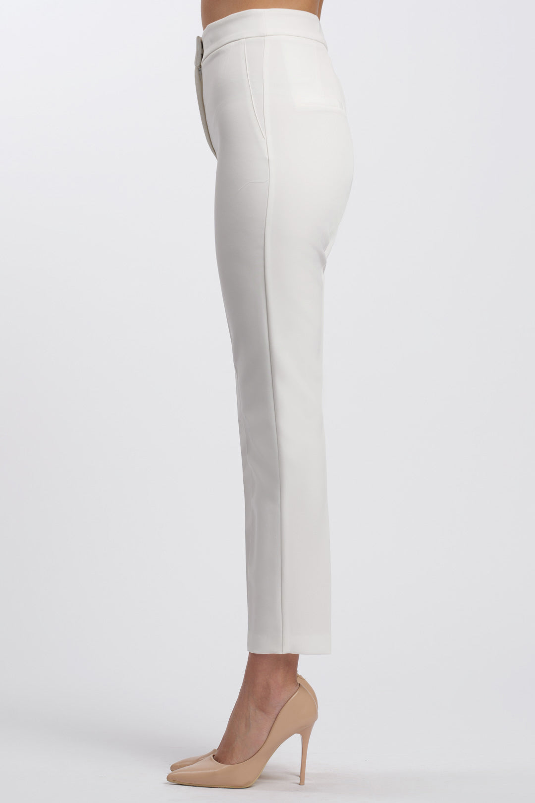 Folds Pants White