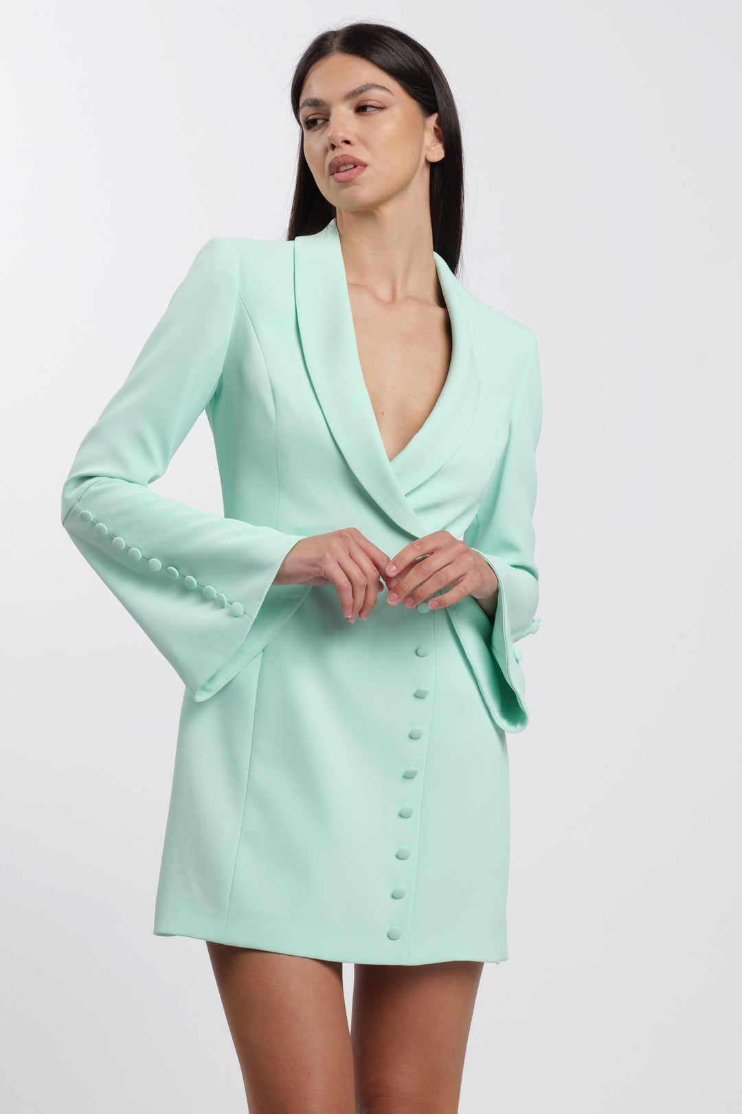 Tokyo Jacket Dress Mint