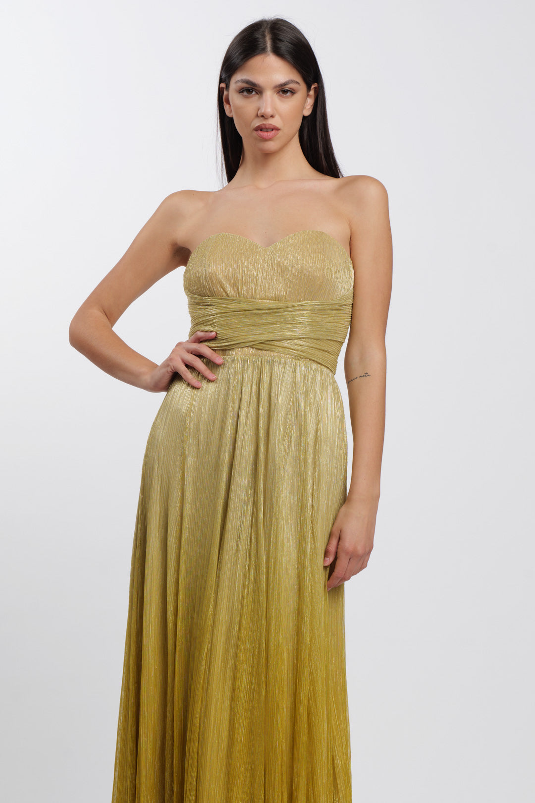 Xena Dress Gold