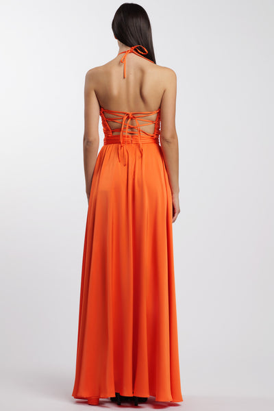 Rings Dress Orange